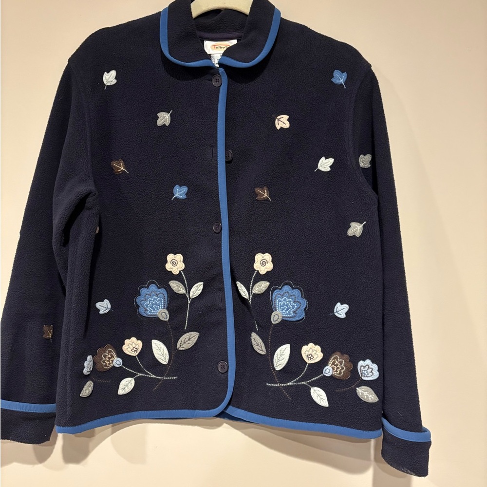 Floral Navy Talbots Jacket